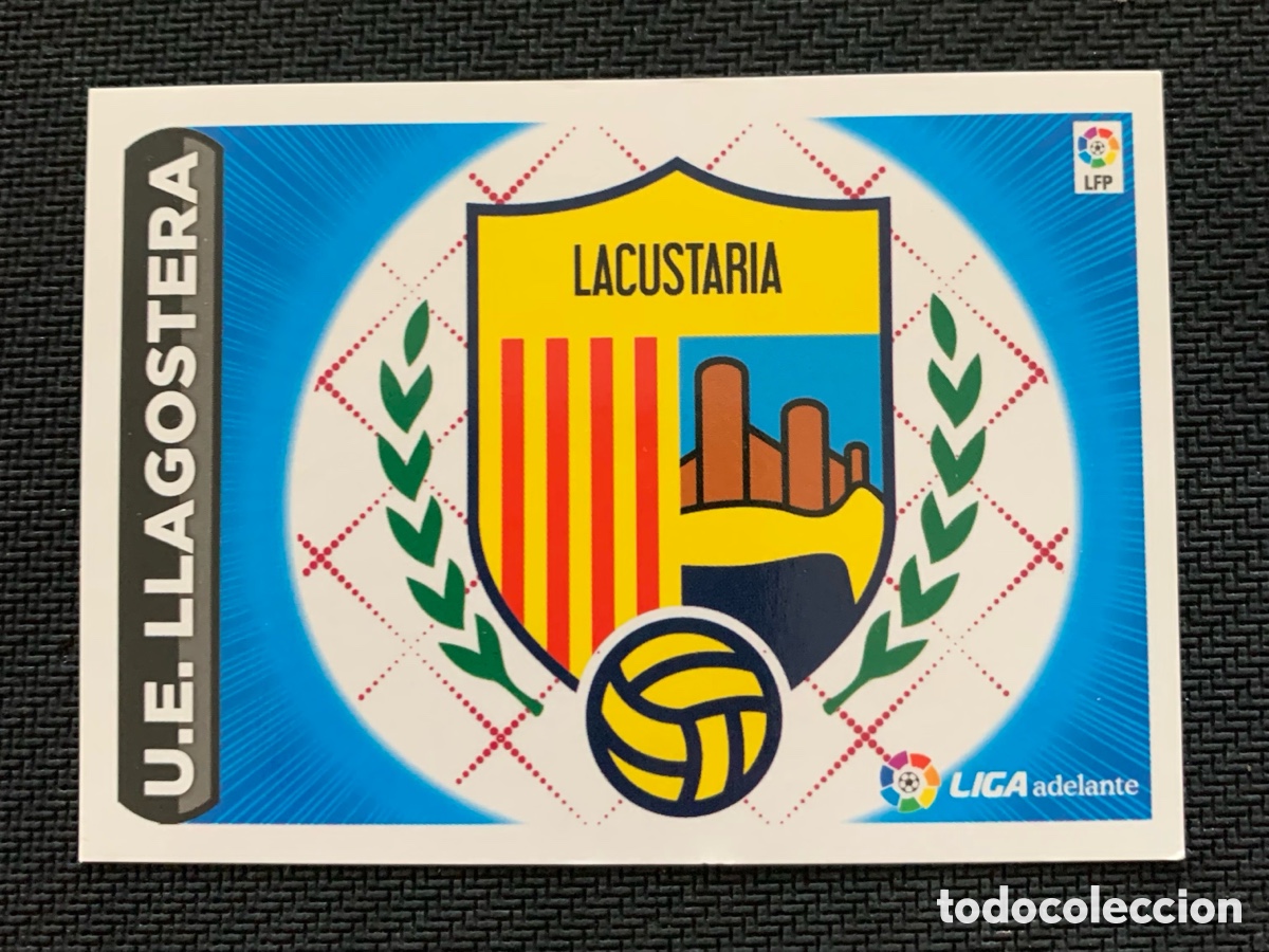 Cartes &agrave; collectionner de Football: CROMO DE F&Uacute;TBOL ESCUDO LIGA ADELANTE N 9 (LACUSTARIA) LIGA ESTE 2014/2015 14-15