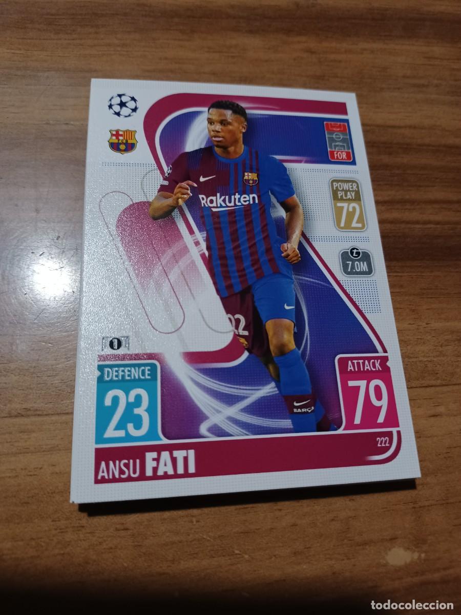 Ansu Fati 2020-21 Topps maintenant carte de l'UEFA Champions League #0