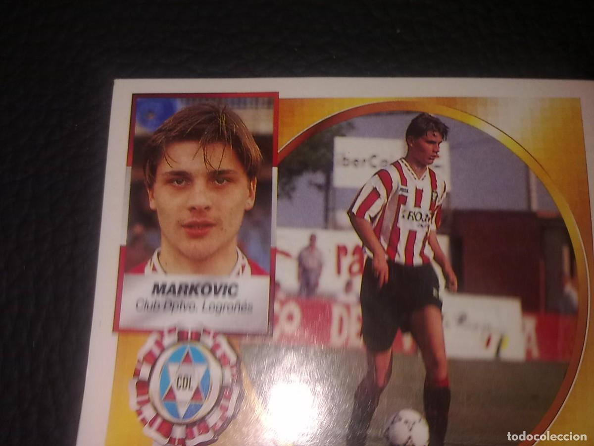 Cromos de f&uacute;tbol: ESTE 94 95 SIN PEGAR MARKOVIC LOGRO&Ntilde;ES - Foto 1
