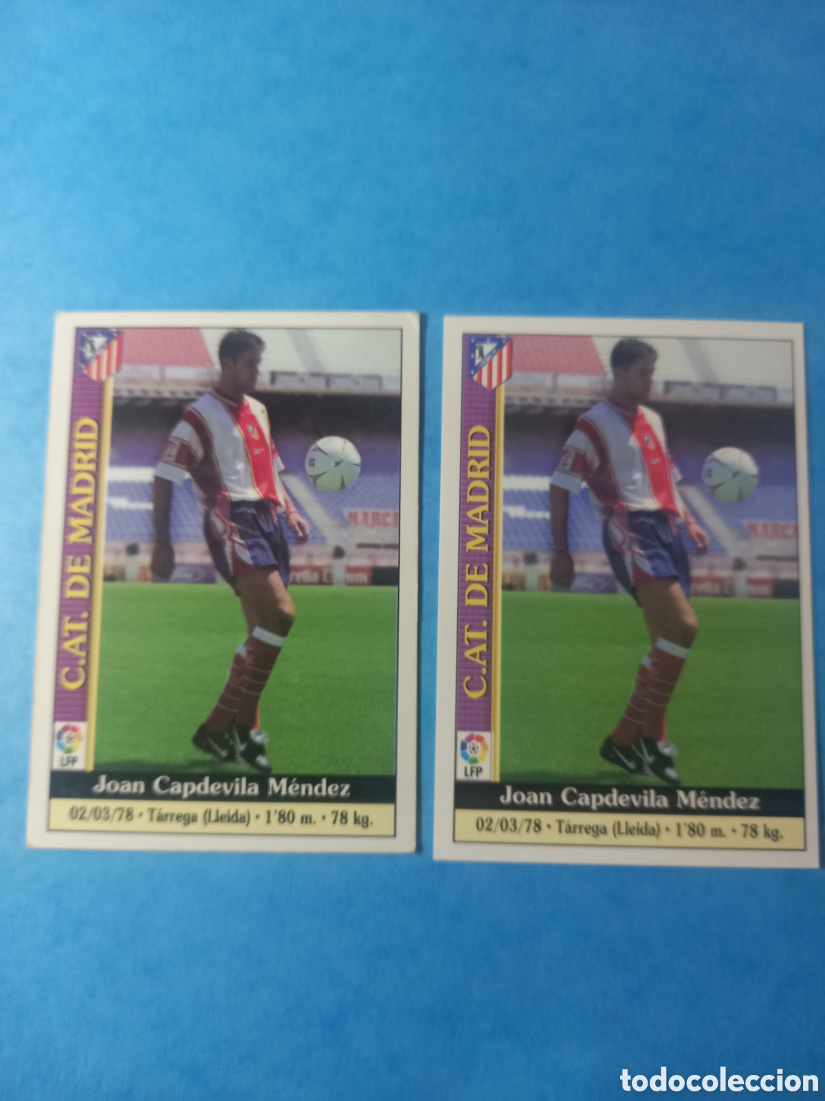 Cromos de f&uacute;tbol: LIGA 2000 MUNDICROMO 479 CAPDEVILA - Foto 1