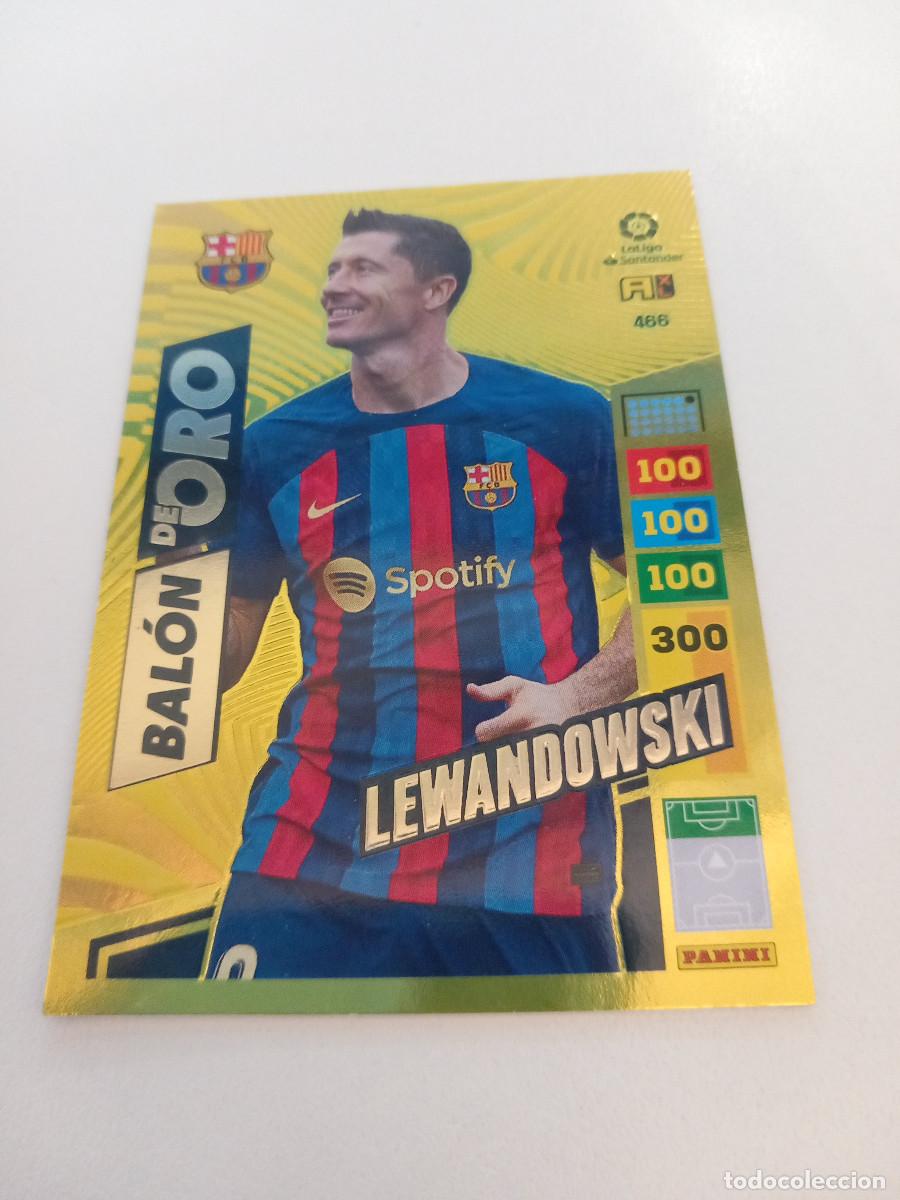 Lewandowski Balón de Oro Adrenalyn XL La Liga 2022 2023, Don Cromo, Correos Market