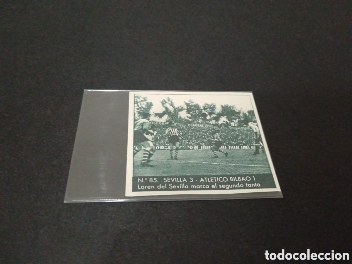 Fu&szlig;ball-Sticker: 1953 N&deg; 85 SEVILLA ATL&Eacute;TICO BILBAO BRUGUERA SIN PEGAR