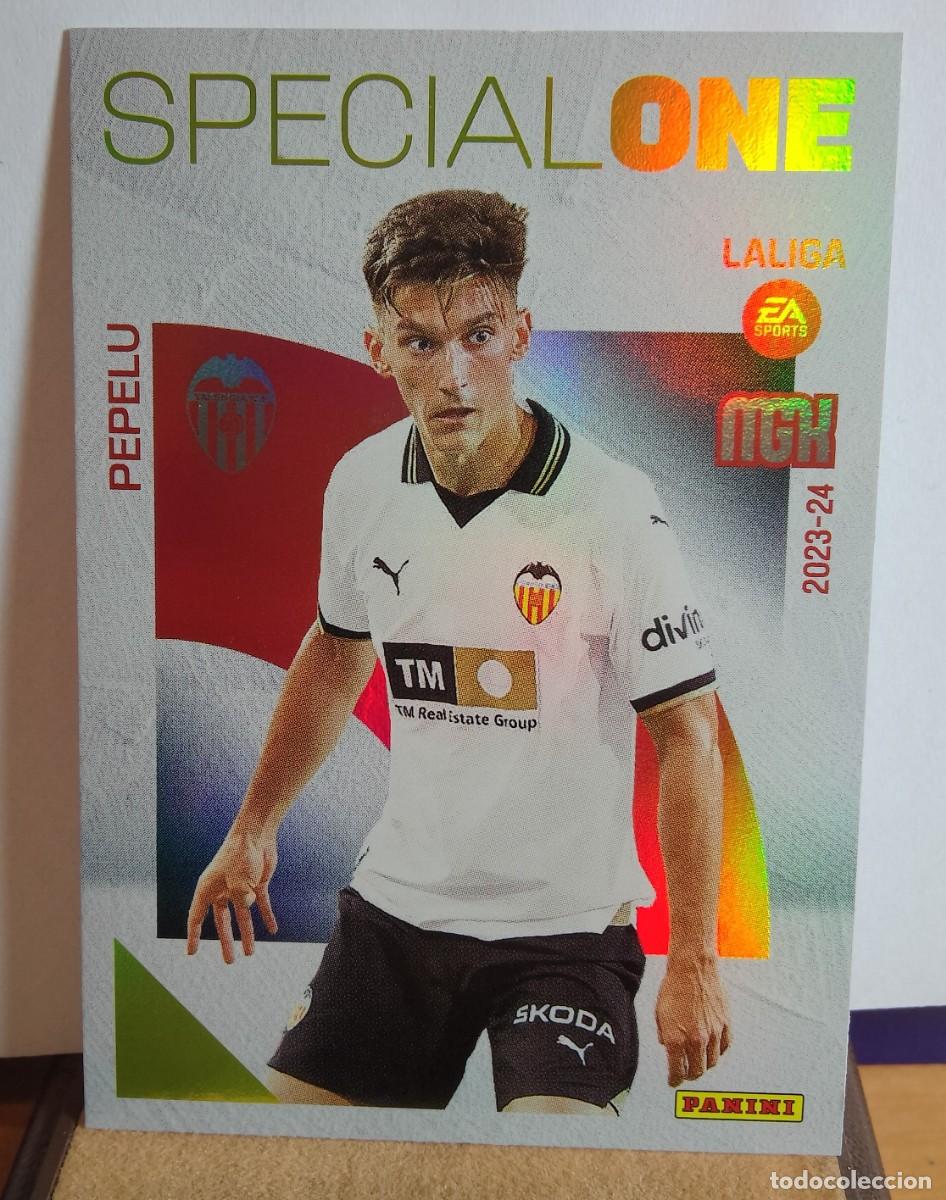 Cromos de F&uacute;tbol: N 510 3&ordf; EDICI&Oacute;N PEPELU SPECIAL ONE VALENCIA 23 24 MGK 2023 2024 MEGACRACKS PANINI NUEVO DE SOBRE