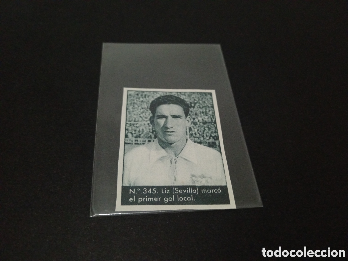 Cartes &agrave; collectionner de Football: 1953 N&deg; 345 LIZ SEVILLA BRUGUERA SIN PEGAR