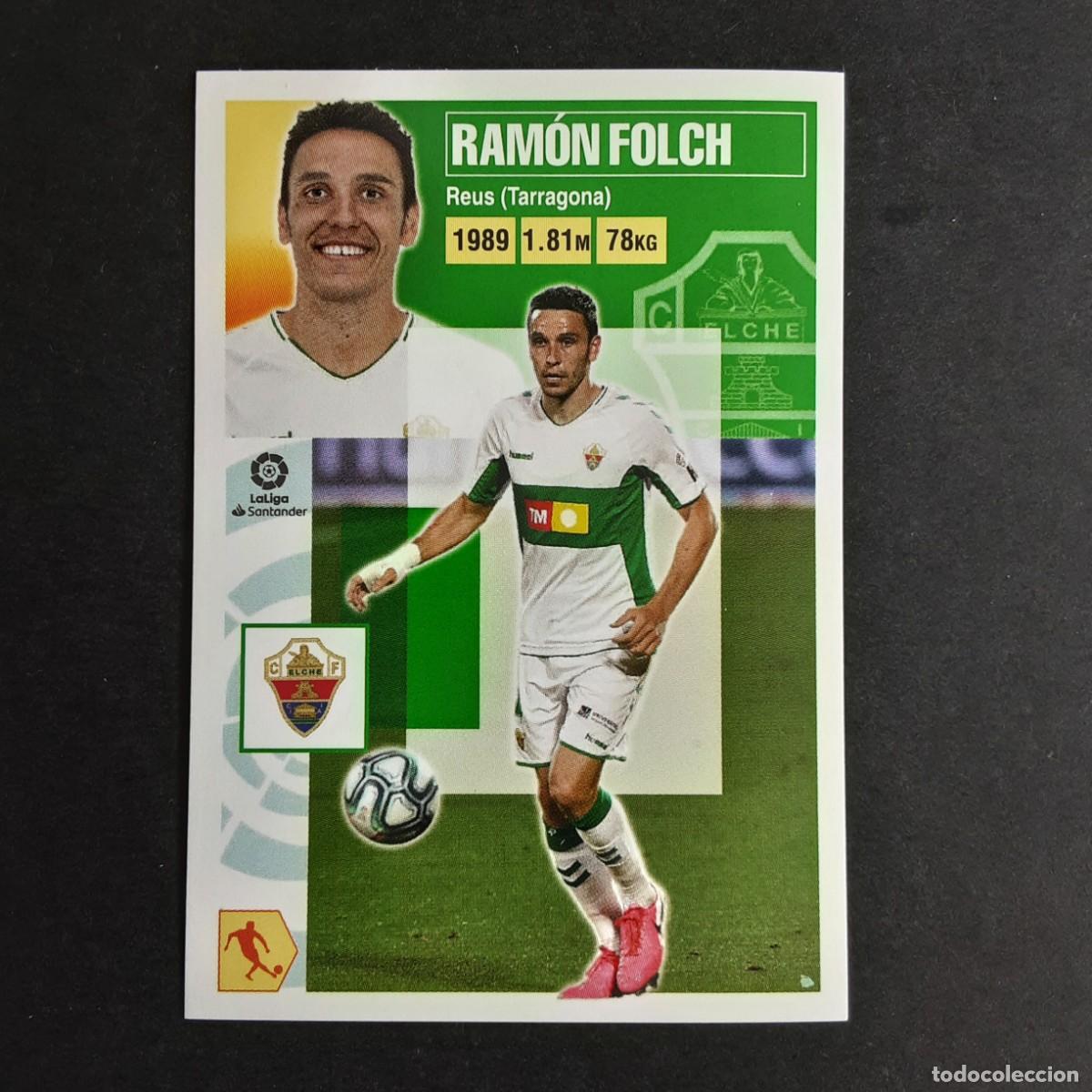 Figurine di Calcio: CROMO LIGA 2020 2021 20 21 COLECCIONES ESTE PANINI N&ordm;10 RAMON FOLCH-ELCHE NUNCA PEGADO