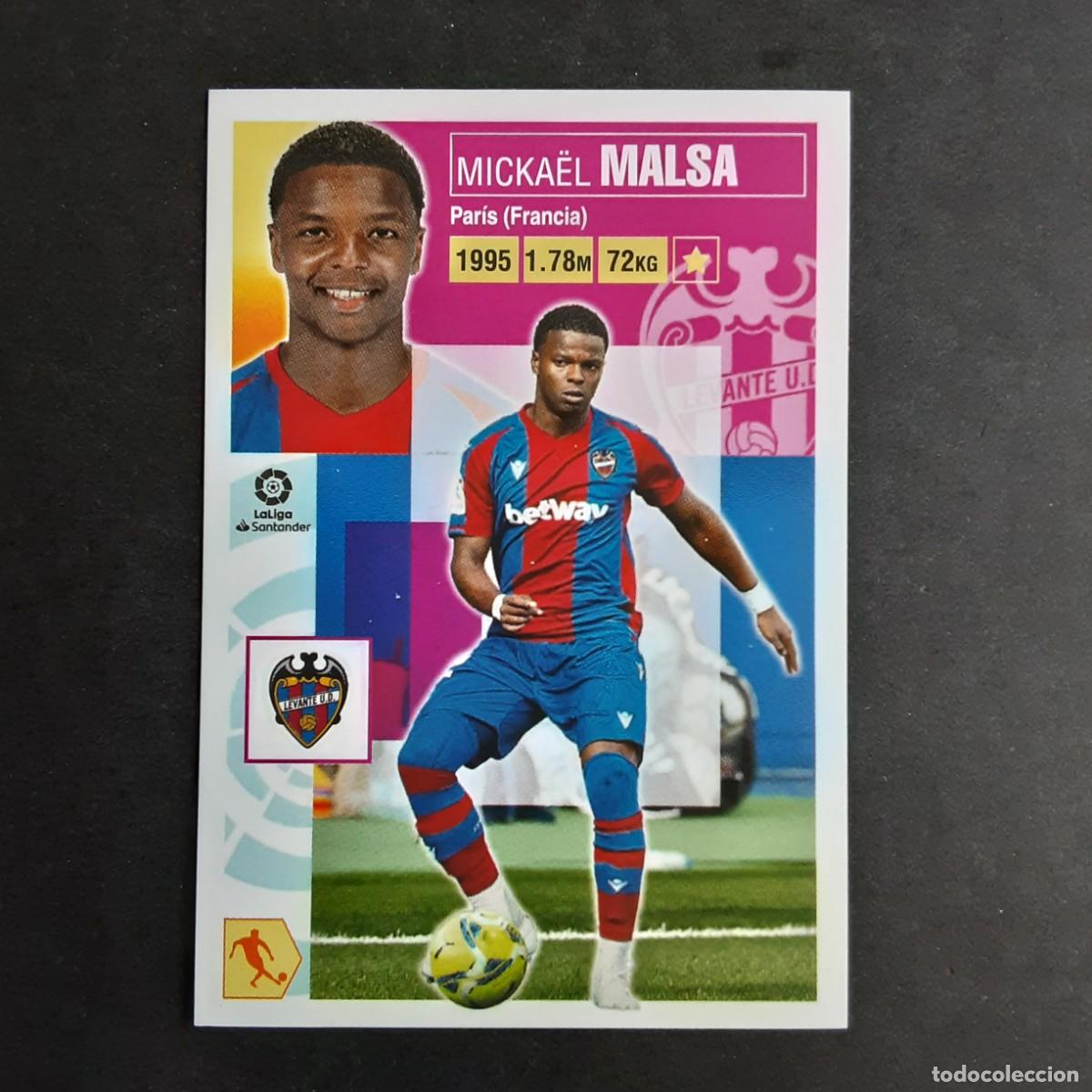 Football Stickers: CROMO LIGA 2020 2021 20 21 COLECCIONES ESTE PANINI FICHAJE N&ordm;42 MALSA-LEVANTE NUNCA PEGADO