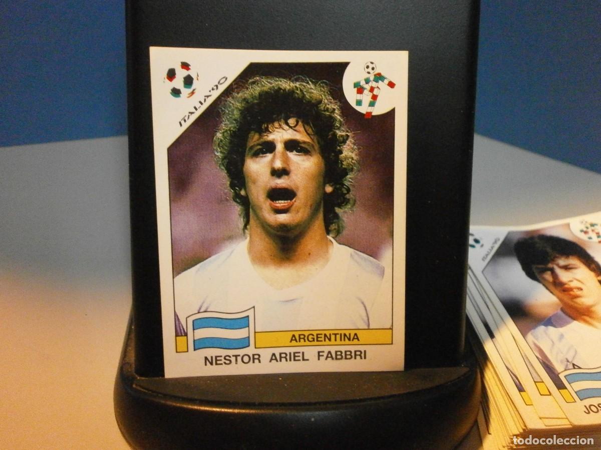 Cartes &agrave; collectionner de Football: cromo panini mundial italia 90 sin pegar nunca pegado