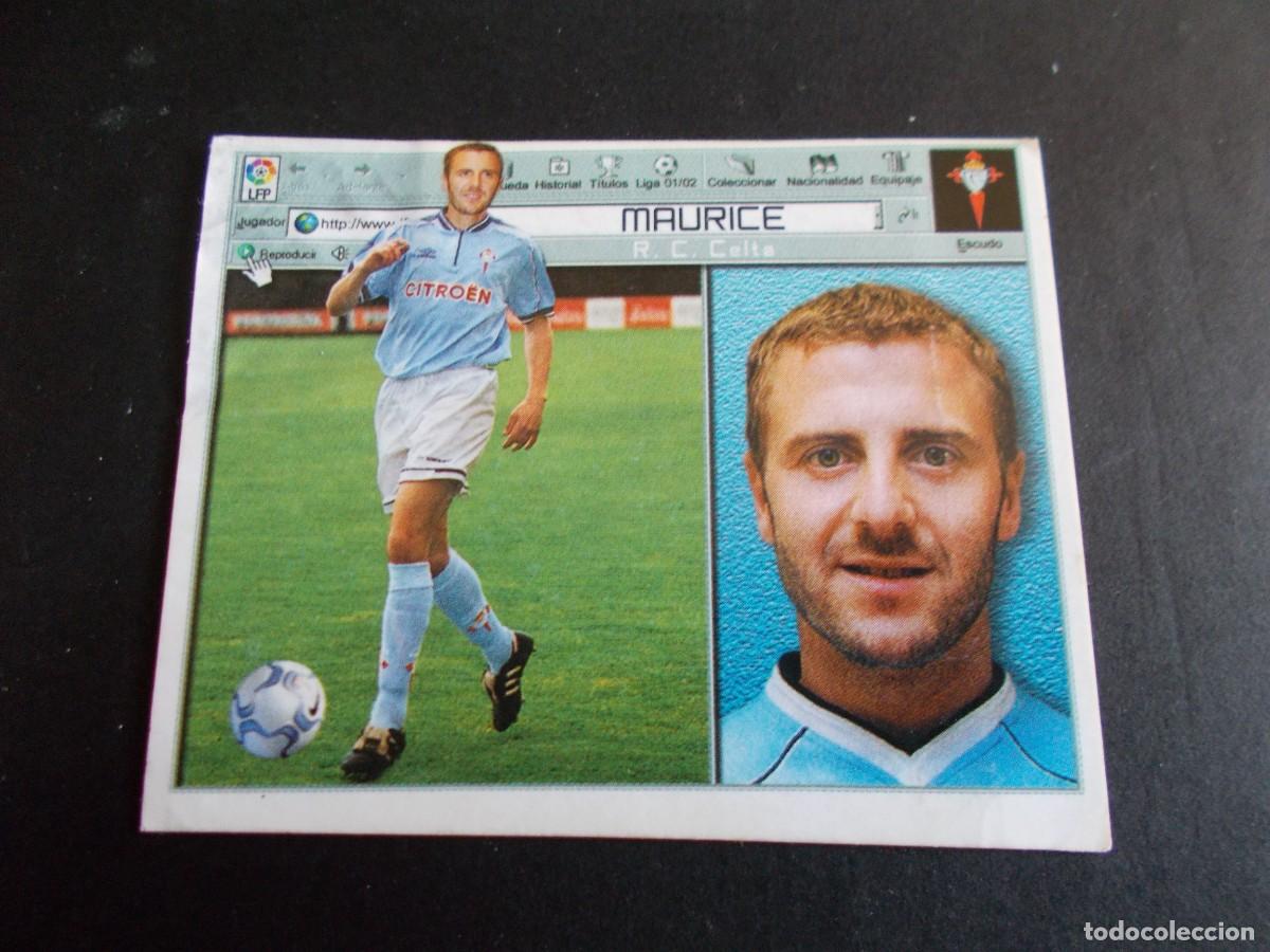 Cromos de f&uacute;tbol: ESTE 01-02 MAURICE CELTA DIFICIL VENTANILLA - Foto 1