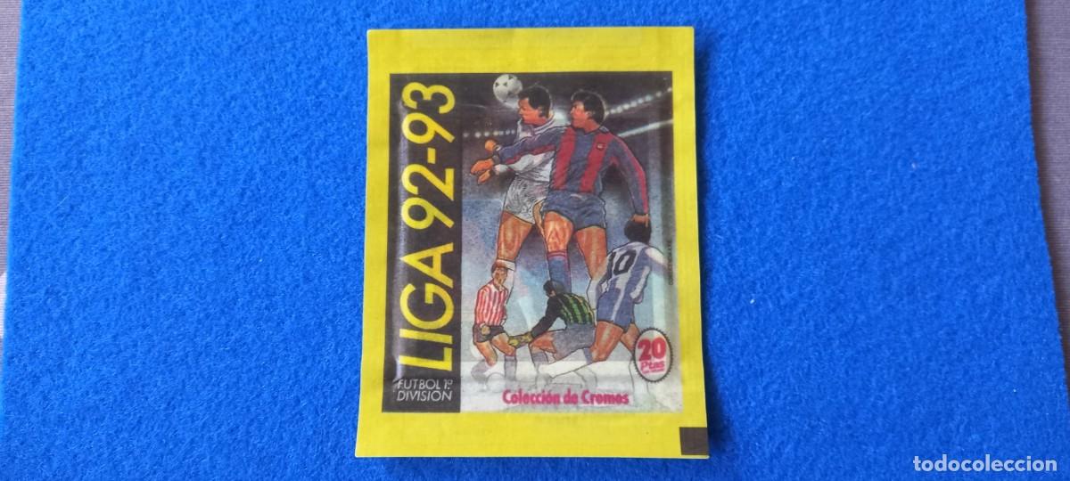 Cromos de Futebol: SOBRE DE CROMOS DE FUTBOL SIN ABRIR, EDICIONES ESTE 1992 1993, 1992 93, 92 93. NUEVO SIN ABRIR.
