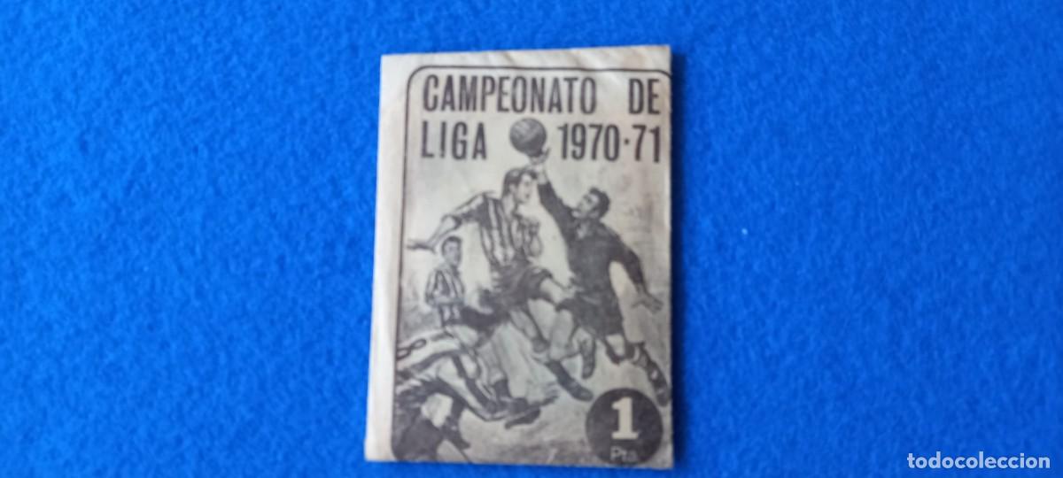 Cromos de Futebol: SOBRE DE CROMOS DE FUTBOL SIN ABRIR, DISGRA 1970 1971, 1970 71, 70 71. NUEVO SIN ABRIR.