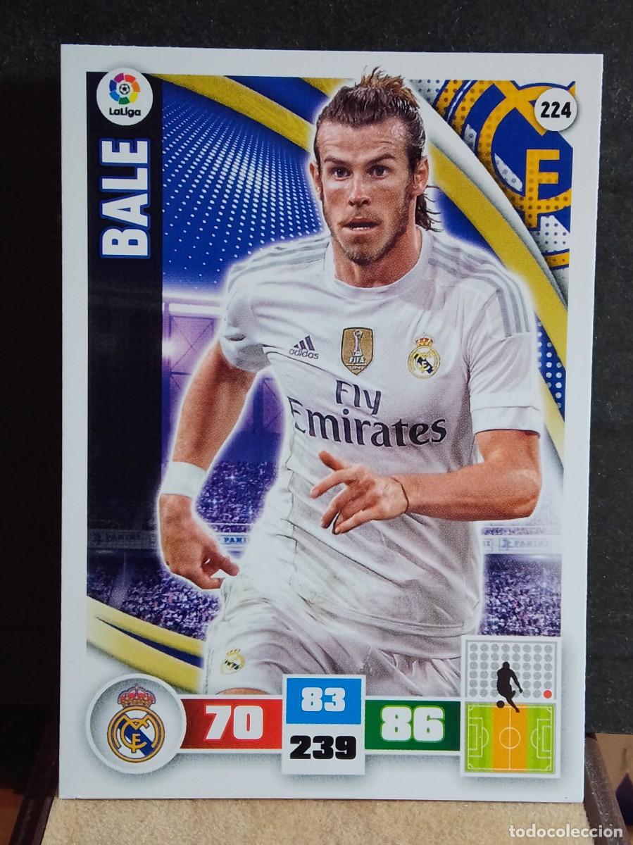Cromos de Futebol: 224 BALE REAL MADRID 15 16 ADRENALYN XL 2015 2016 PANINI