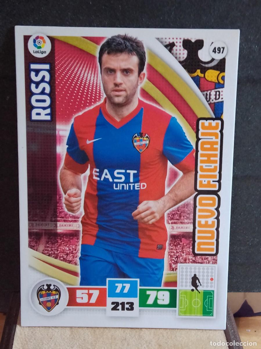 Cartes &agrave; collectionner de Football: 497 ROSSI NUEVO FICHAJE LEVANTE 15 16 ADRENALYN XL 2015 2016 PANINI