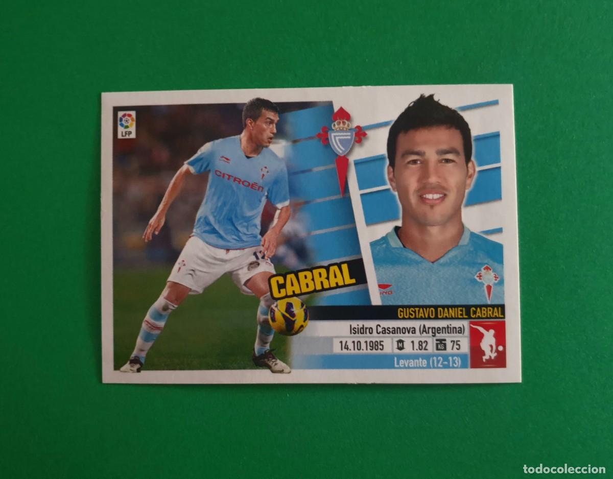 Cromos de f&uacute;tbol: 6 CABRAL - CELTA - EDICIONES ESTE 2013-14 - 13/14 (NUEVO) - Foto 1