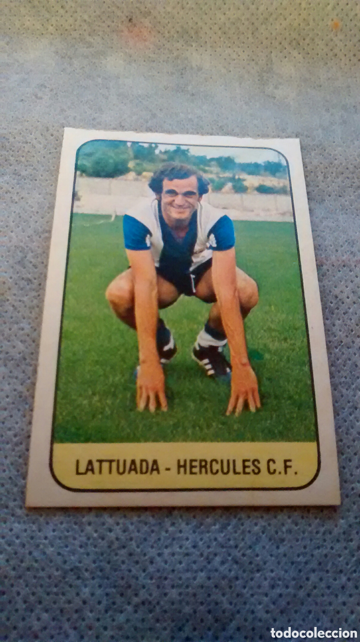 Cromos de f&uacute;tbol: LATTUADA, HERCULES, EDICIONES ESTE 78 79 DESPEGADO - Foto 1