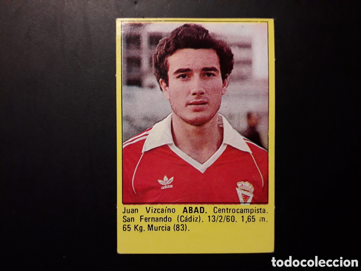Cartes &agrave; collectionner de Football: ABAD MURCIA SUPER ROLL&Aacute;N 84 1983 1984 83 84 DESPEGADO PEDIDO M&Iacute;NIMO 3&euro;.
