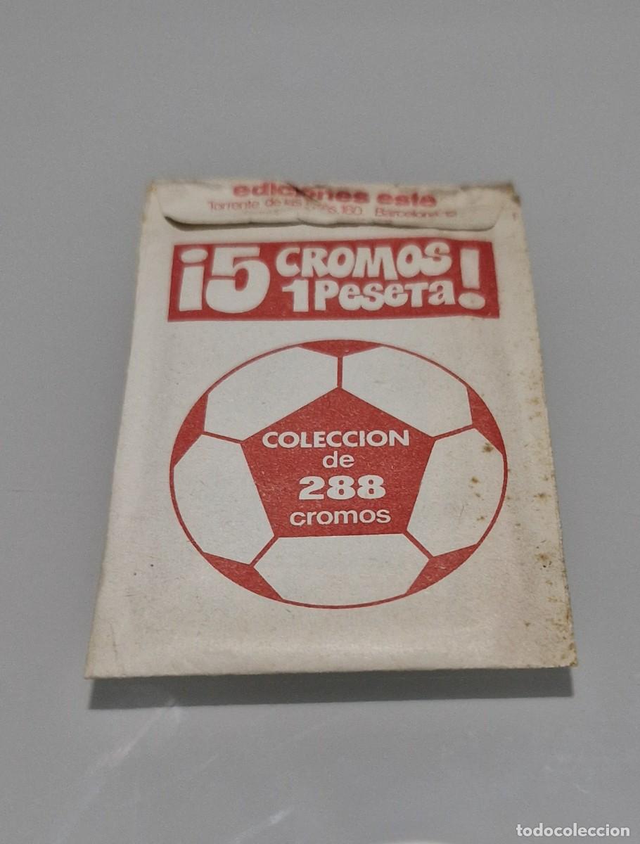 Cromos de f&uacute;tbol: DIFICILISIMO SOBRE DE CROMOS SIN ABRIR EDICIONES ESTE 73/74 - Foto 2