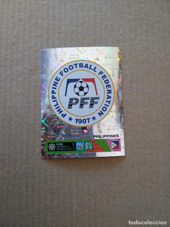 Fu&szlig;ball-Sticker: 39 ESCUDO LOGO FILIPINAS CROMO PANINI FUTBOL FEMENINO MUNDIAL 2023 WORLD CUP WOMEN