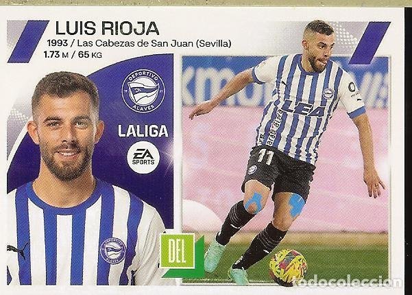 Luis Rioja #16 Alaves Cromo La Liga Este 2023-24 Panini 23/24