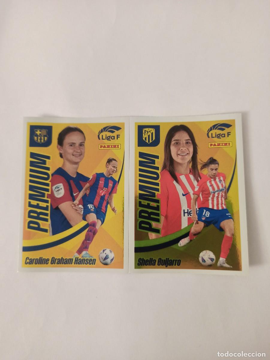 Cromos de F&uacute;tbol: 2 cromos Premium Liga Femenina 2023 2024