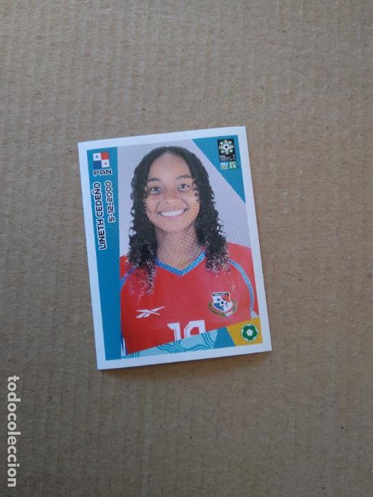 Figurine di Calcio: 444 LINETH CEDE&Ntilde;O PANAMA CROMO PANINI FUTBOL FEMENINO MUNDIAL 2023 WORLD CUP WOMEN