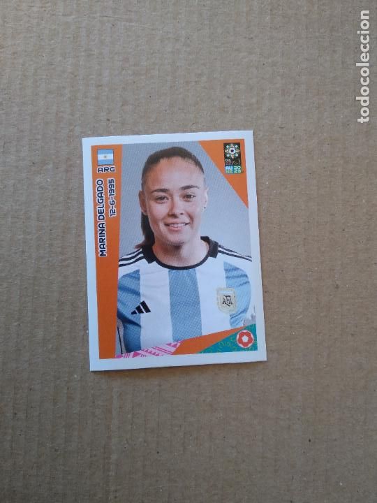 Fu&szlig;ball-Sticker: 504 MARINA DELGADO ARGENTINA CROMO PANINI FUTBOL FEMENINO MUNDIAL 2023 WORLD CUP WOMEN