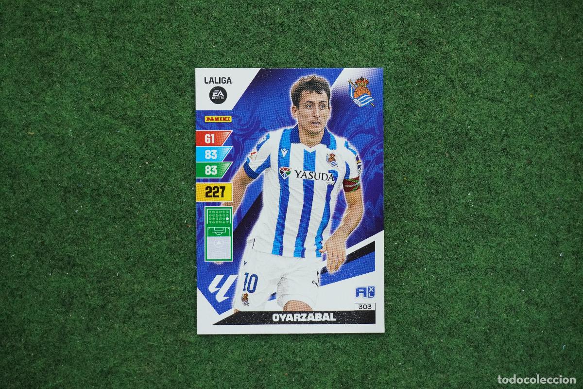 ADRENALYN 2023 2024 23 24 ALBUM PANINI LIGA N 289BIS 289 BIS REAL SOCIEDAD  ESCUDO PLUS OYARZABAL