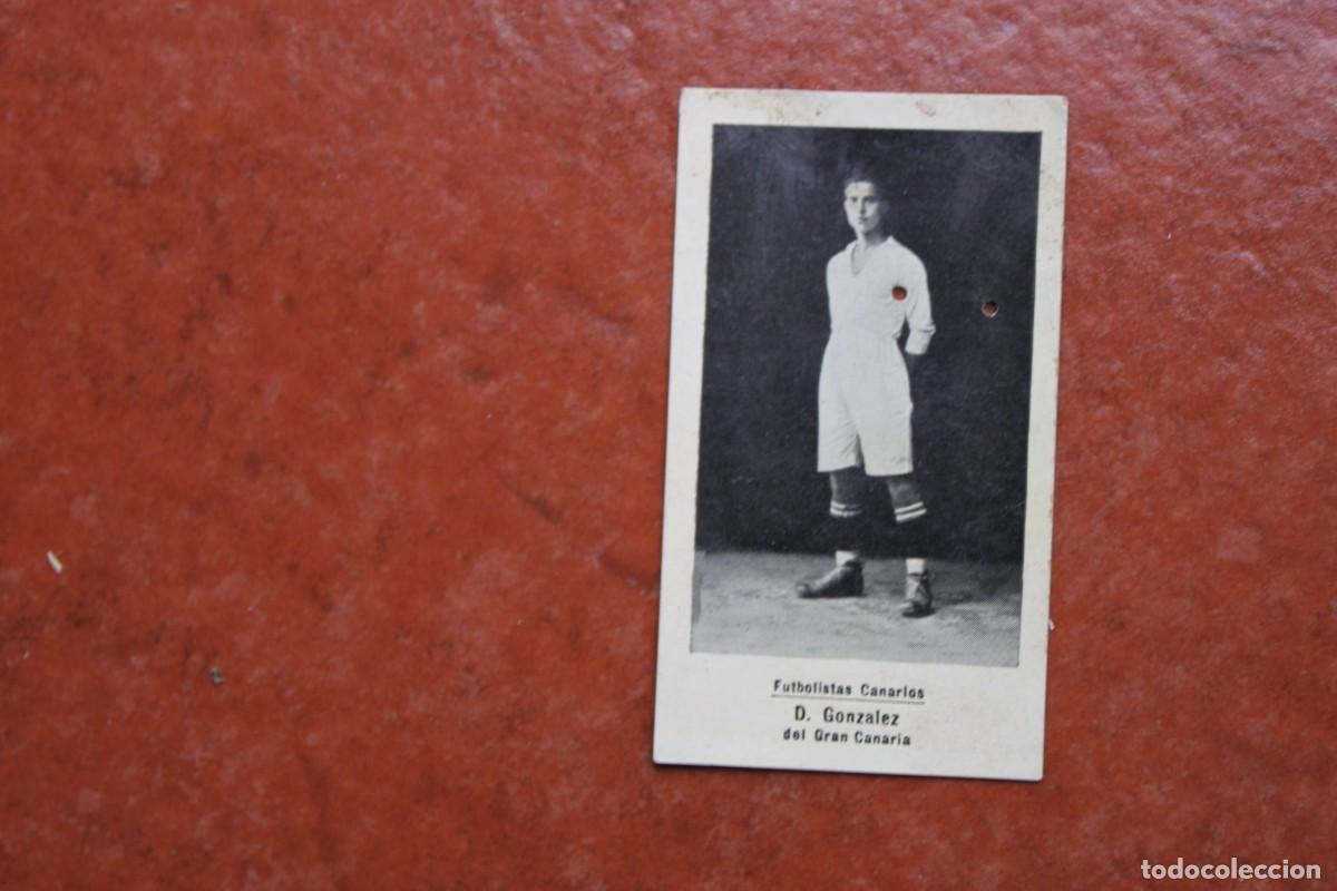 Fu&szlig;ball-Sticker: CROMO FUTBOL COLECCION FLORISLE&Ntilde;O LAS PALMAS N&ordm; 38 :FUTBOLISTAS CANARIOS D. GONZALEZ GRAN CANARIAS