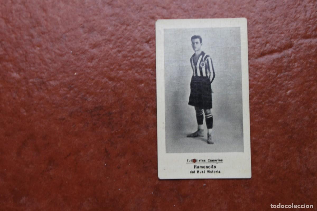 Cartes &agrave; collectionner de Football: CROMO FUTBOL COLECCION FLORISLE&Ntilde;O LAS PALMAS N&ordm; 11 :FUTBOLISTAS CANARIOS RAMONCITO DEL REAL VICTORIA