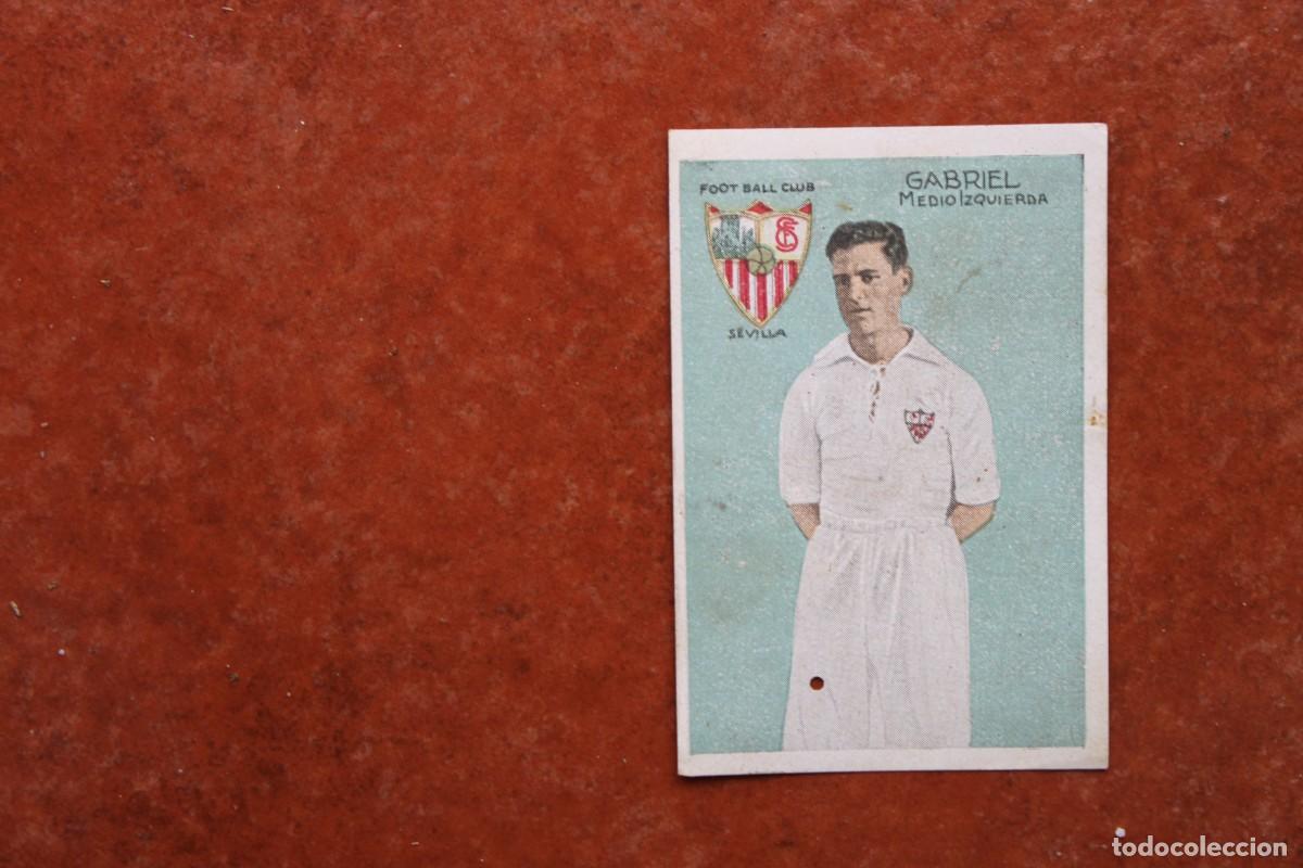 Cartes &agrave; collectionner de Football: CROMO FUTBOL COLECCION LA FAVORITA N&ordm; 61 GABRIEL FOOTBALL CLUB SEVILLA