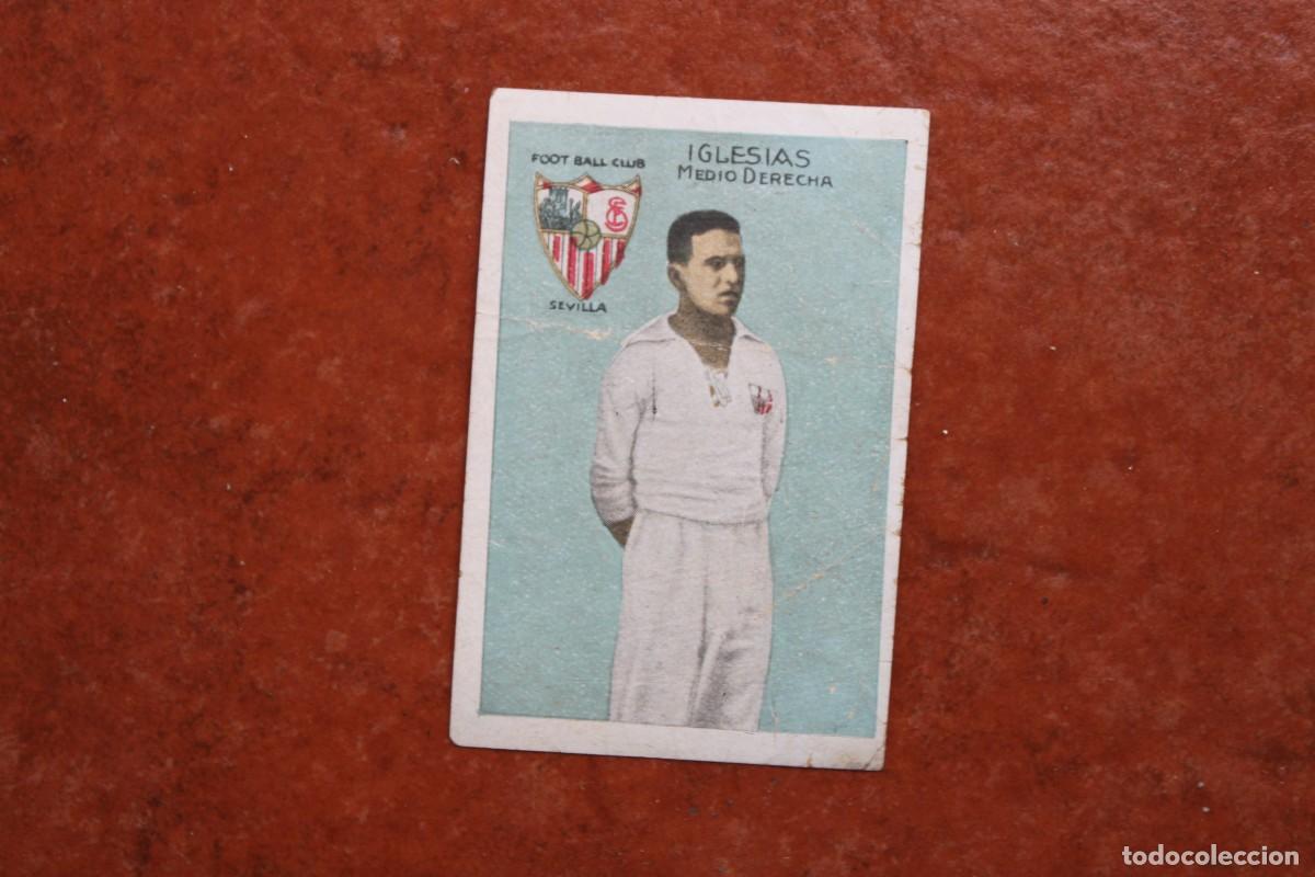 Fu&szlig;ball-Sticker: CROMO FUTBOL COLECCION LA FAVORITA N&ordm; 59 IGLESIAS FOOTBALL CLUB SEVILLA