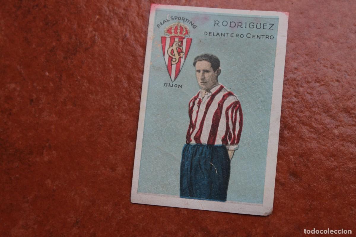 Cromos de Futebol: CROMO FUTBOL COLECCION LA FAVORITA N&ordm; 49 RODRIGUEZ REAL SPORTING GIJON