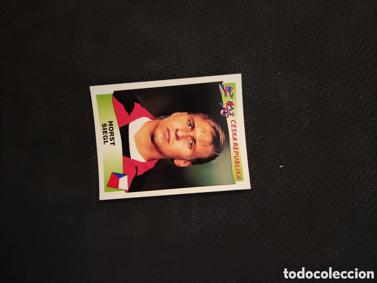 Fu&szlig;ball-Sticker: SIEGL 233 REP&Uacute;BLICA CHECA EURO EUROCOPA 1996 96 PANINI NUNCA PEGADO SIN PEGAR