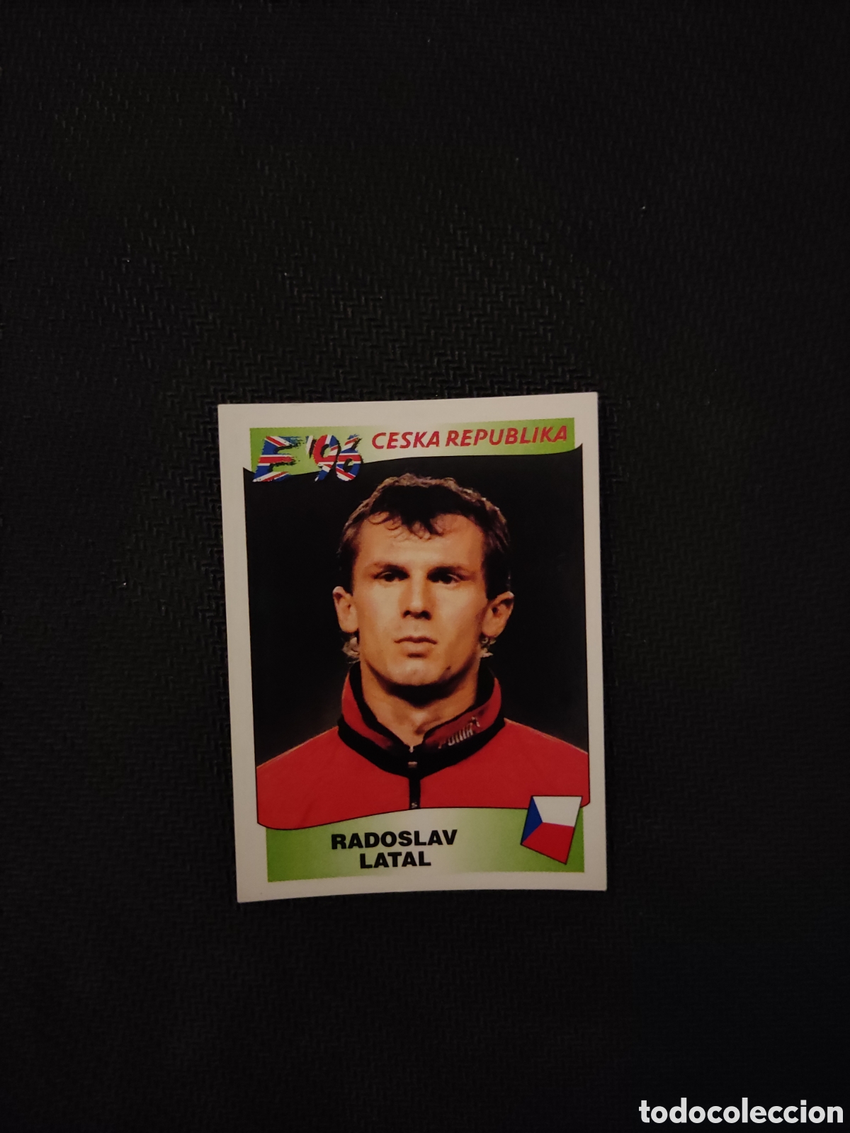 Figurine di Calcio: LATAL 222 REP&Uacute;BLICA CHECA EURO EUROCOPA 1996 96 PANINI NUNCA PEGADO SIN PEGAR