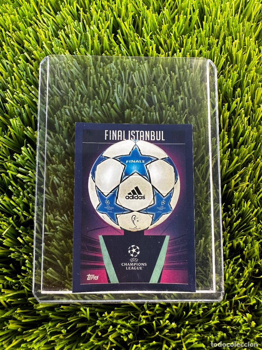 Cromos de f&uacute;tbol: N&ordm; 640 Final Estambul 2005 Adidas UCL Starball History UEFA Champions League Stickers 23 24