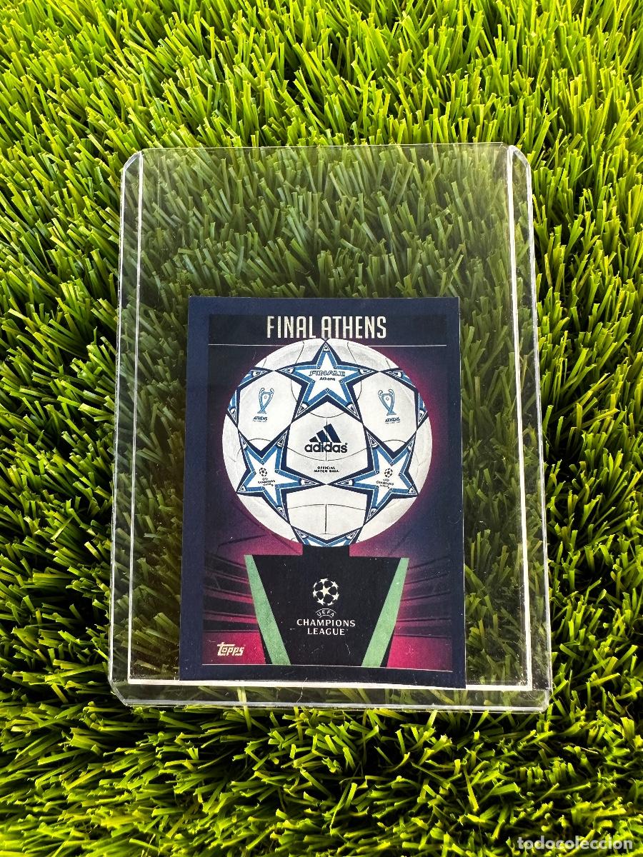Cromos de f&uacute;tbol: N&ordm; 642 Final Atenas 2007 Adidas UCL Starball History UEFA Champions League Stickers 23 24