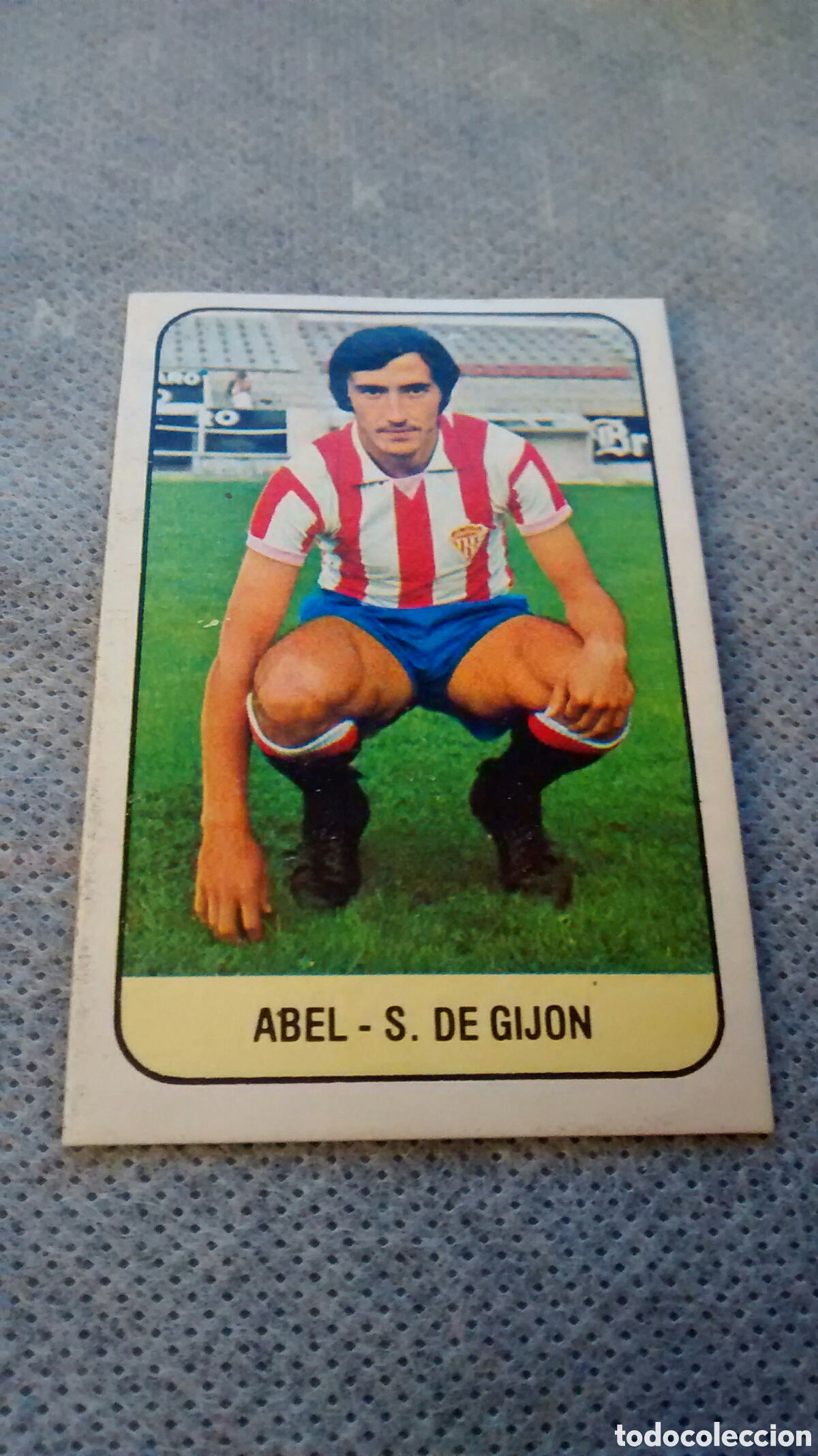 Cromos de f&uacute;tbol: ABEL, SPORTING GIJON, EDICIONES ESTE 78 79 DESPEGADO - Foto 1