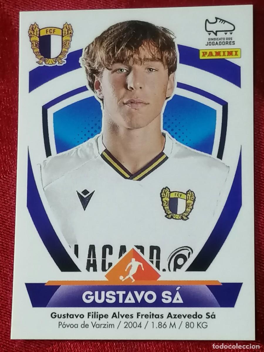 Cromos de f&uacute;tbol: 166 GUSTAVO S&Aacute; FAMALICAO CROMO STICKER FUTBOL PANINI PORTUGAL 2022-2023 LIGA NOS BWIN 22 23