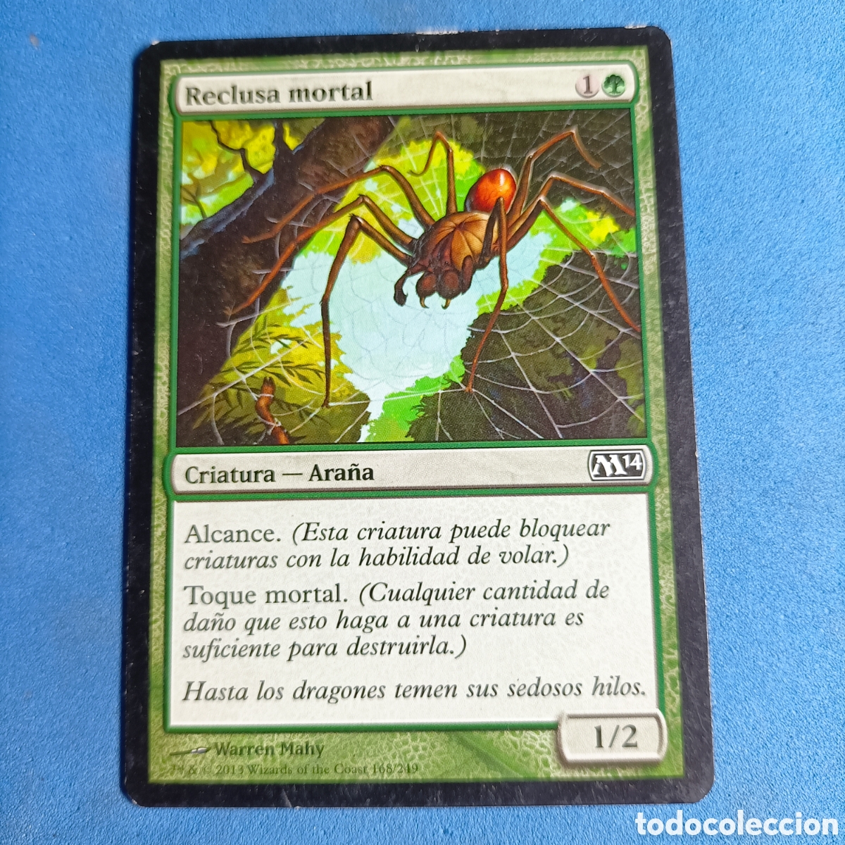 Cromos de F&uacute;tbol: CARTA MAGIC THE GATHERING 2013. RECLUSA MORTAL