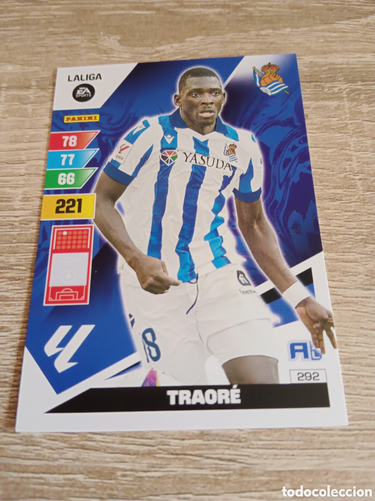 Figurine di Calcio: Panini Adrenalyn 2023 2024 23 24 292 Traor&eacute; Real Sociedad