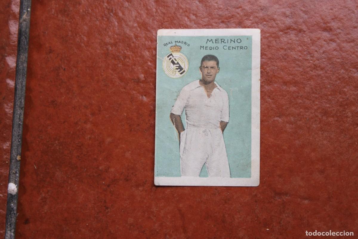 Fu&szlig;ball-Sticker: CROMO FUTBOL COLECCION LA FAVORITA N&ordm; 33 MERINO REAL MADRID
