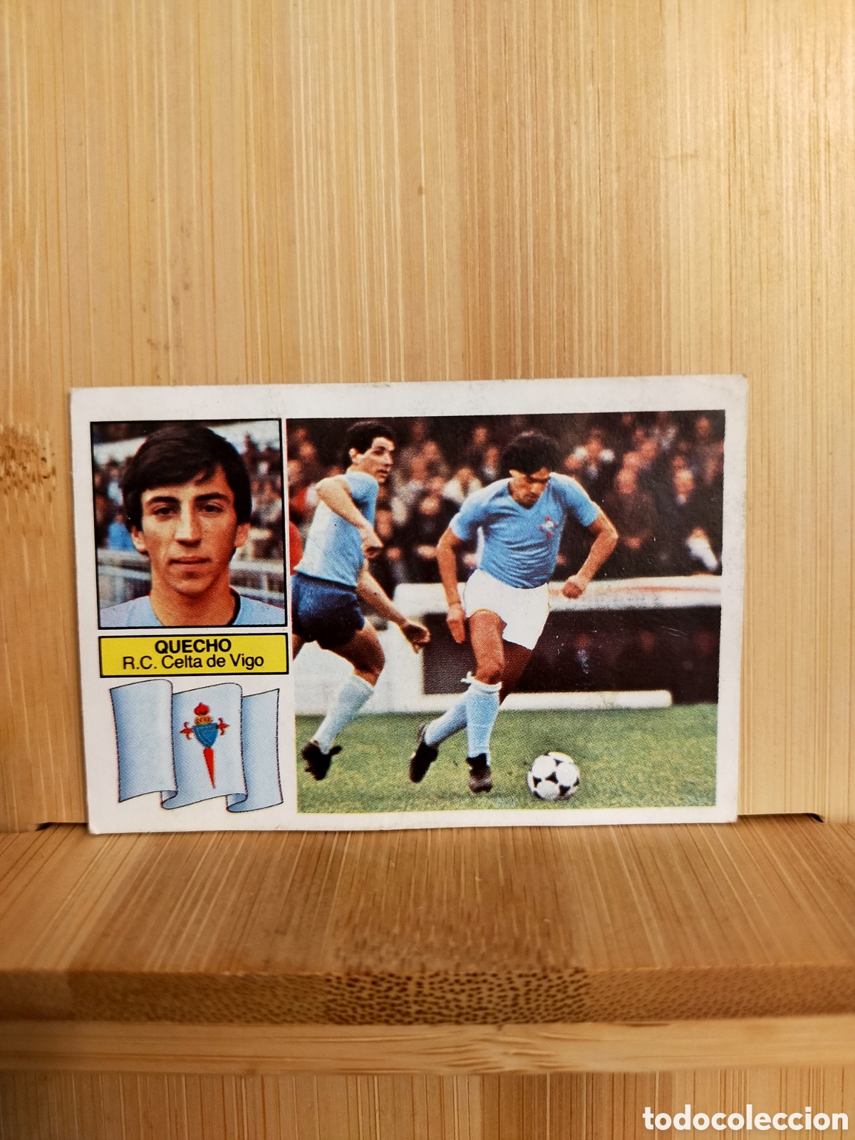 Cromos de f&uacute;tbol: 1982 1983 82 83 ESTE CROMO DESPEGADO CELTA QUECHO - Foto 1