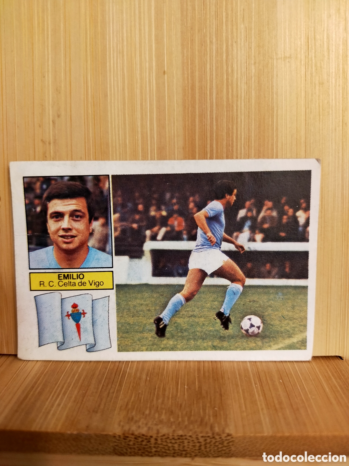 Cromos de f&uacute;tbol: 1982 1983 82 83 ESTE CROMO DESPEGADO CELTA EMILIO - Foto 1