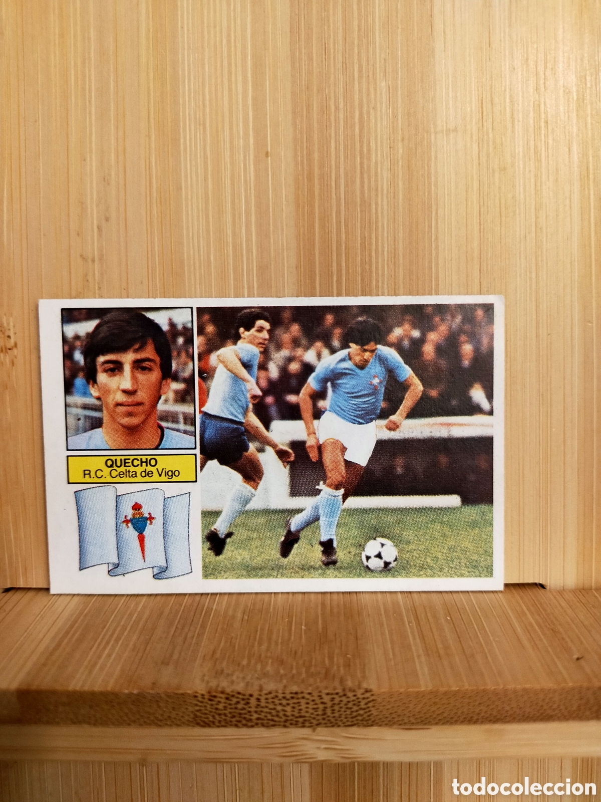 Cromos de f&uacute;tbol: 1982 1983 82 83 ESTE CROMO DESPEGADO CELTA QUECHO - Foto 1