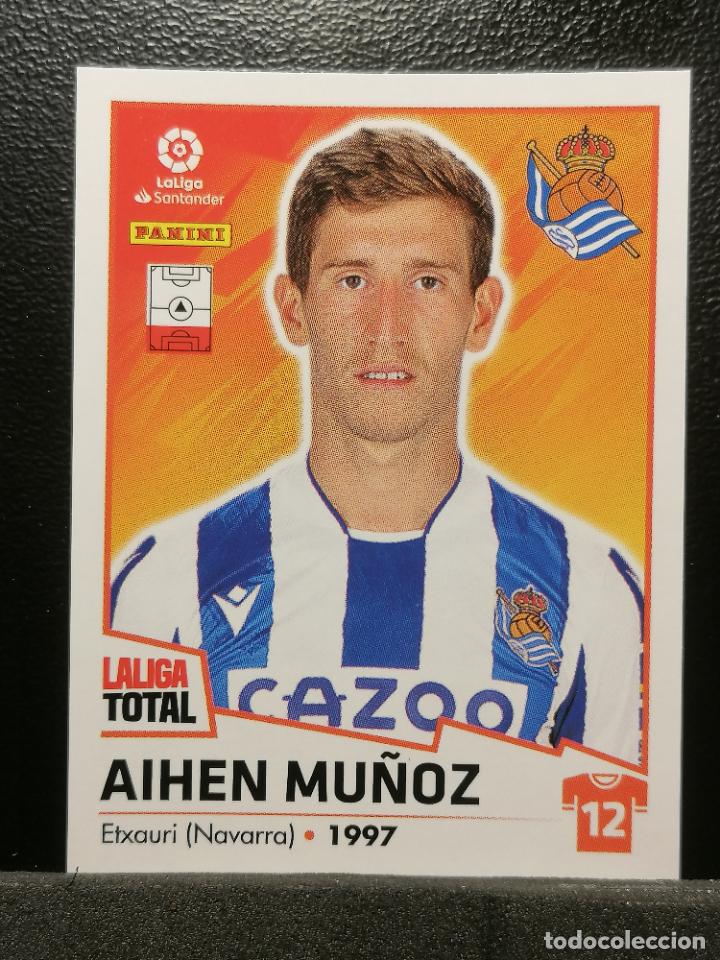 Cromos de F&uacute;tbol: 341 AIHEN MU&Ntilde;OZ REAL SOCIEDAD LA LIGA TOTAL 2022 2023 22 23 PANINI