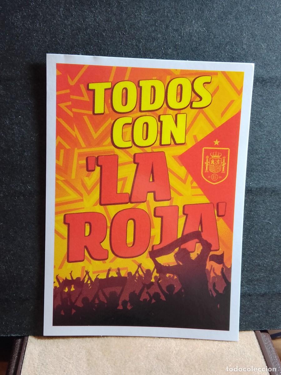 Cromos de F&uacute;tbol: MUNDIAL 22 QATAR 2 TODOS CON LA ROJA LOS &Iacute;DOLOS DE LA ROJA CARREFOUR 2022