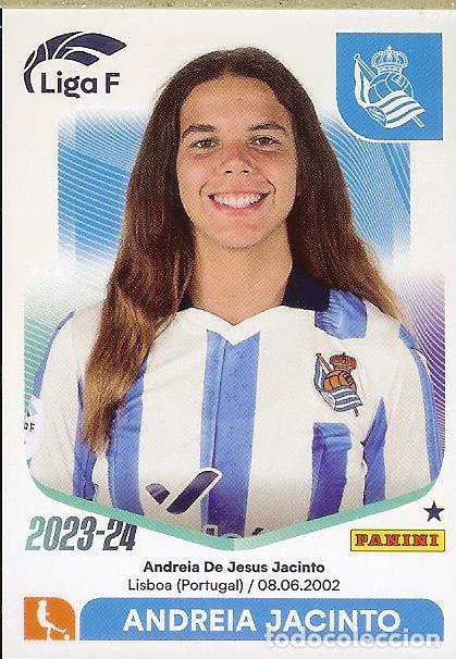 Cromos de f&uacute;tbol: CROMO PANINI - LIGA F FEMENINA 2023-24 (23 - 24) - N&ordm; 234 - ANDREIA JACINTO - REAL SOCIEDAD
