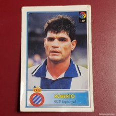Cromos de Fútbol: BOLLYCAO - FUTBOL 97 98 - 1997 1998 - ESPAÑOL - ROBERTO - 268 - NUNCA PEGADO