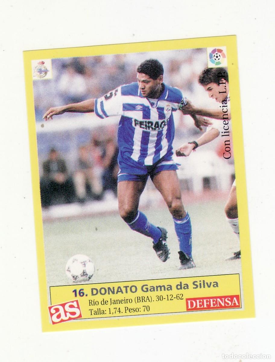 Cartes &agrave; collectionner de Football: CROMO FUTBOL 1996 DIARIO AS 16 DONATO DEPORTIVO