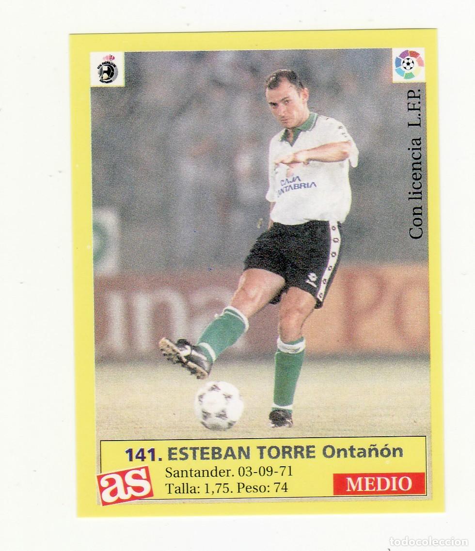 Cromos de f&uacute;tbol: CROMO FUTBOL 1996 DIARIO AS 141 ESTEBAN RACING