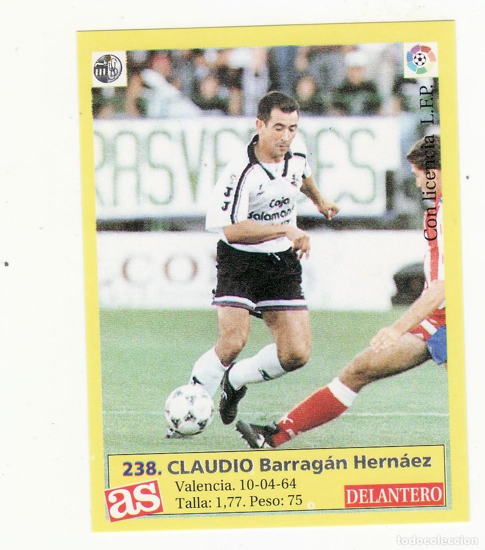 Cromos de Futebol: CROMO FUTBOL 1996 DIARIO AS 238 CLAUDIO SALAMANCA